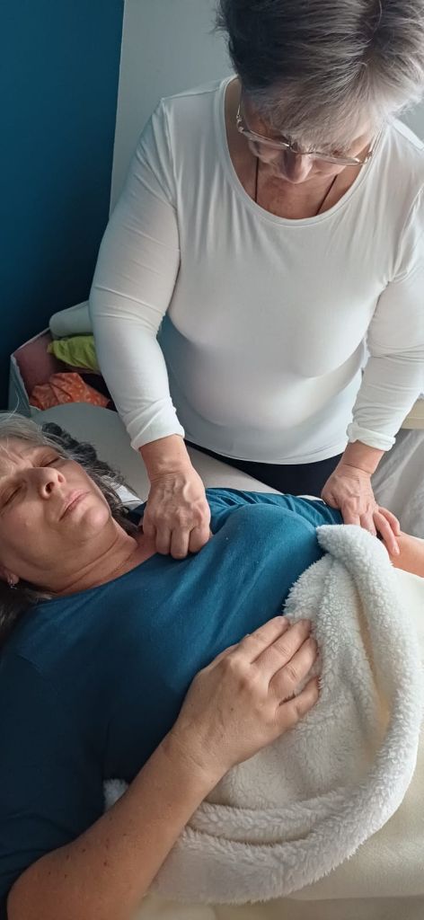 Soin énergétique du dos et des épaules